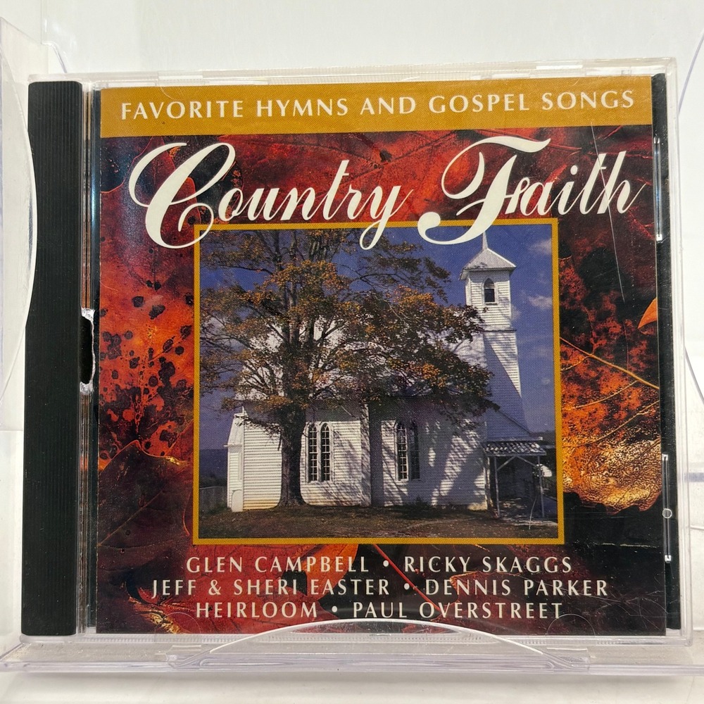 Country Faith Favorite Hymns and Gospel Songs CD Glen Campbell Ricky Skaggs 1993